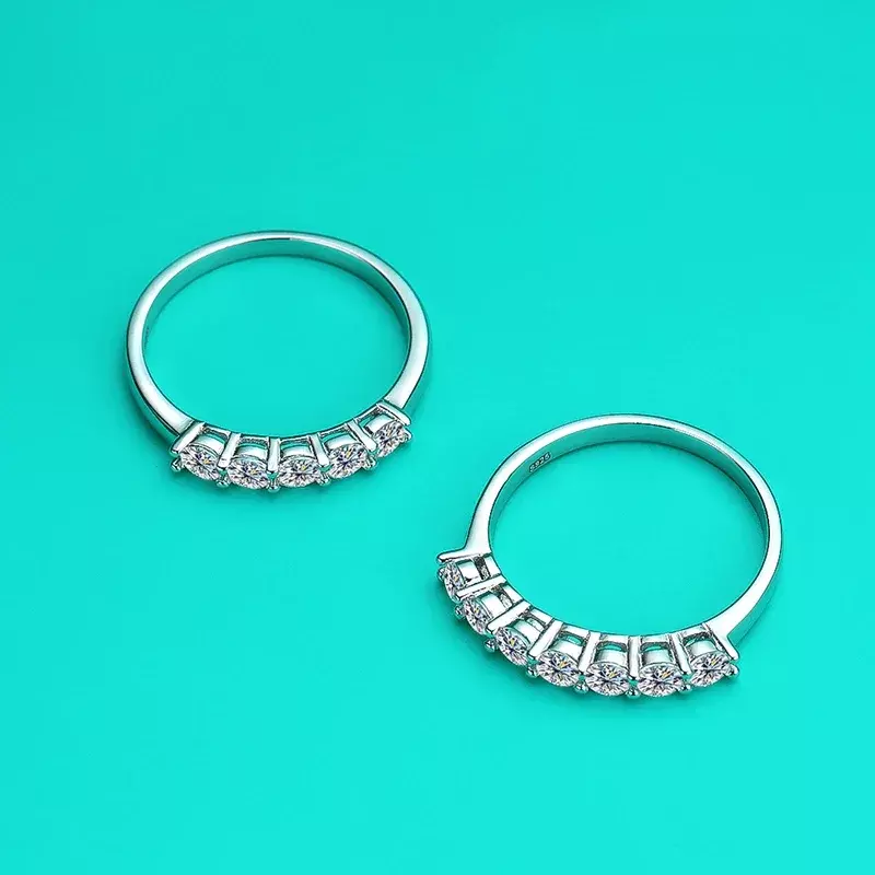 ALITREE D цветное кольцо с муассанитом женское кольцо из серебра бриллиантовое коктейльное кольцо с сертификатом GRA ювелирные изделия для женщин подарок