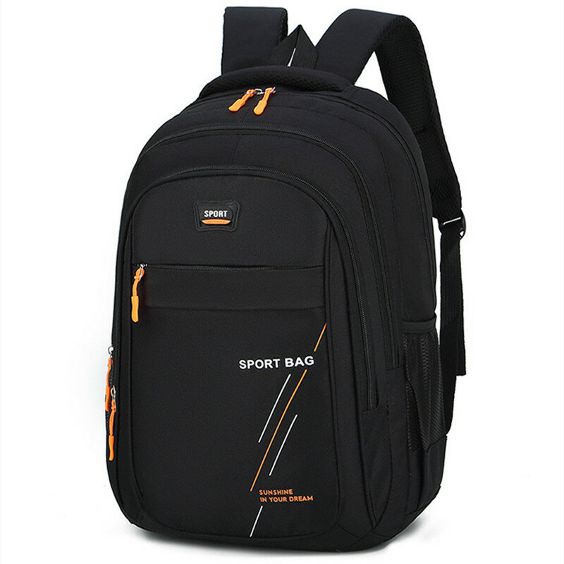 New Backpack Fashion Sports Backpack Trendy Student Backpack Large Capacity Outdoor Travel Laptop Backpack