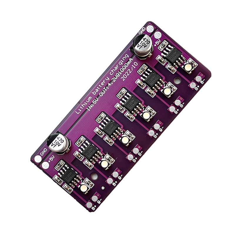 Charging Module PCB Circuit Board Charger Array 5V Input for 18650 4.2V Lithium Battery Electric Scooter Accessories