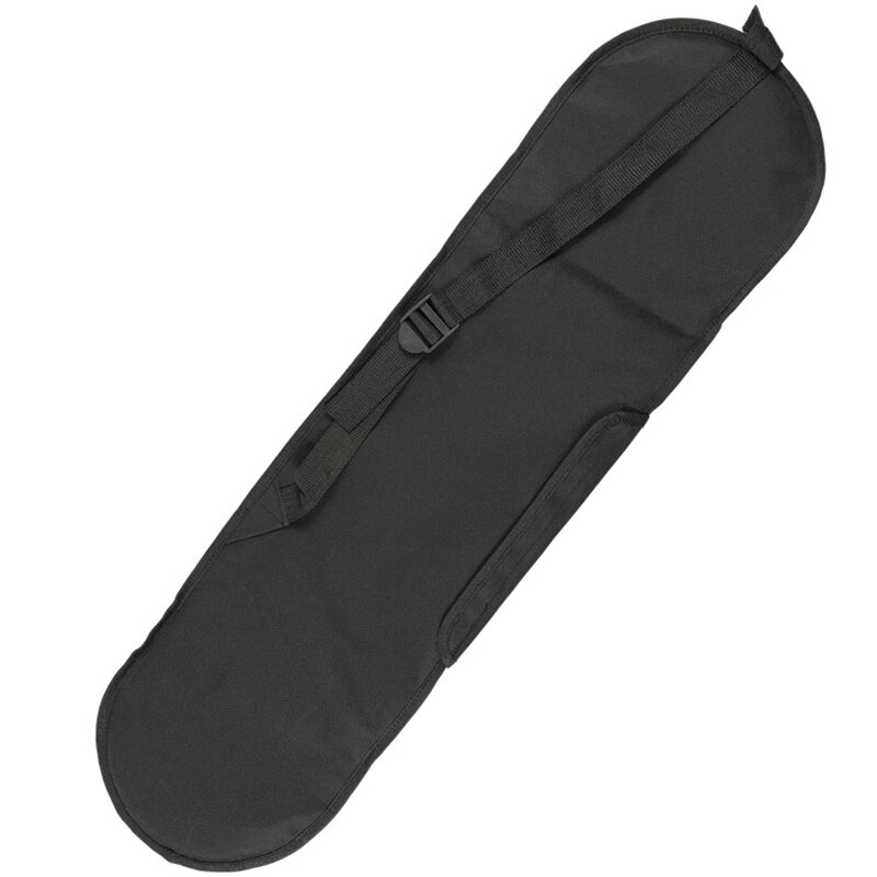 Дорожная сумка для переноски с защитой палубы, уличный рюкзак на молнии для скейтборда, ручка, регулируемый ремень на плечо, легкий двойной КАЧАЮЩИЙСЯ