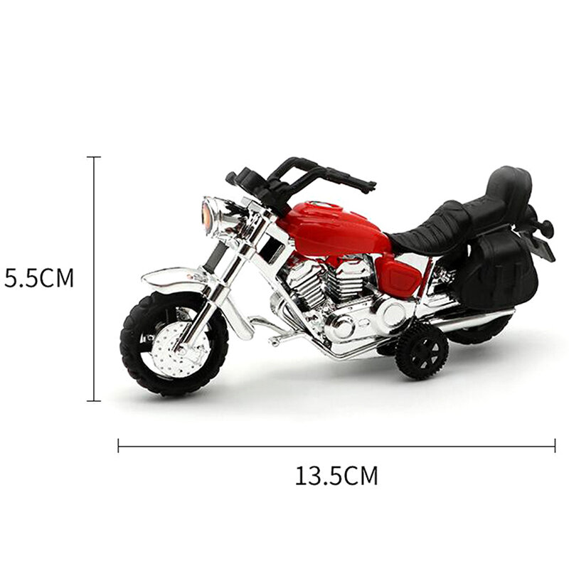 Baby motorcycle pull back model toy car for boys kid moto model toy gift