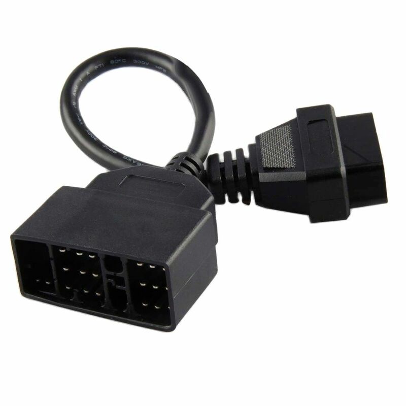 Top OBD2 Cable Adapter for T-yota 22Pin to 16Pin OBD OBD2 Diagnostic Connector 22 Pin to 16 Pin For ToY-0ta 22PIN ODBII Cable