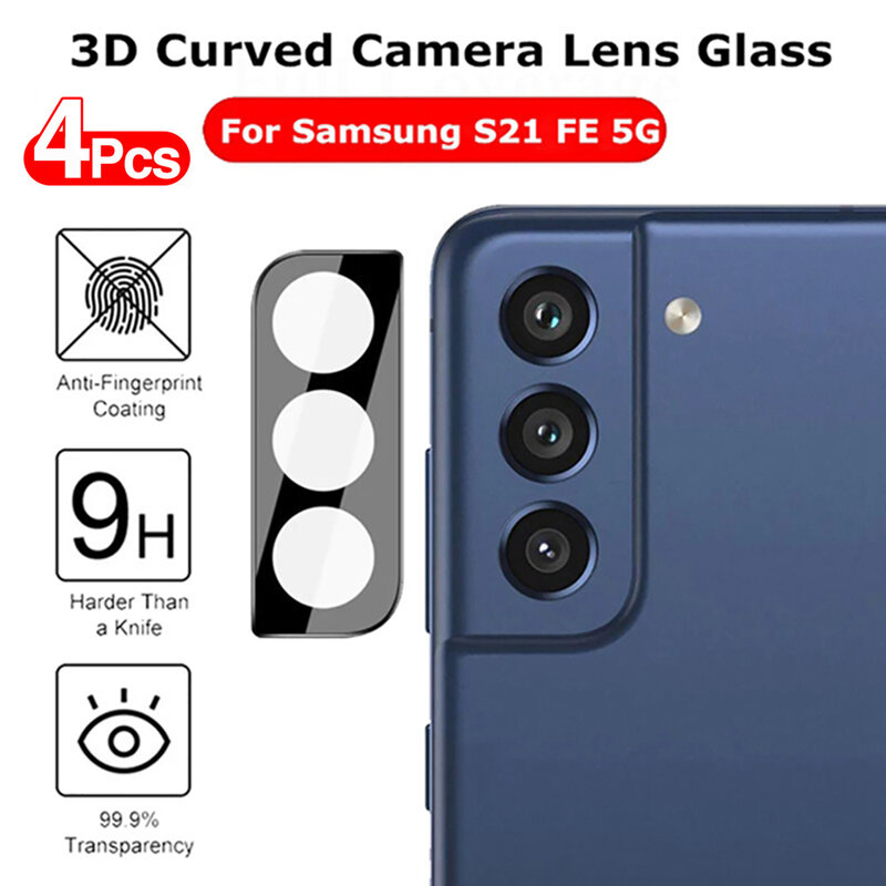 4PCS Camera Lens Film For Samsung A52S 5g A53 A52 A32 A33 A12 A13 A22 A23 A72 protective glass samsung S22 Ultra S20 FE S21 Plus