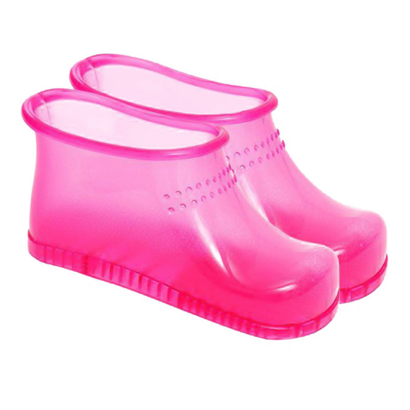 Foot Bath Shoes Bucket Soaking Spa Boots Basin Soak Washing Boot Tub Pedicure Toe Feet Bath PVC Foot Soaking Boots