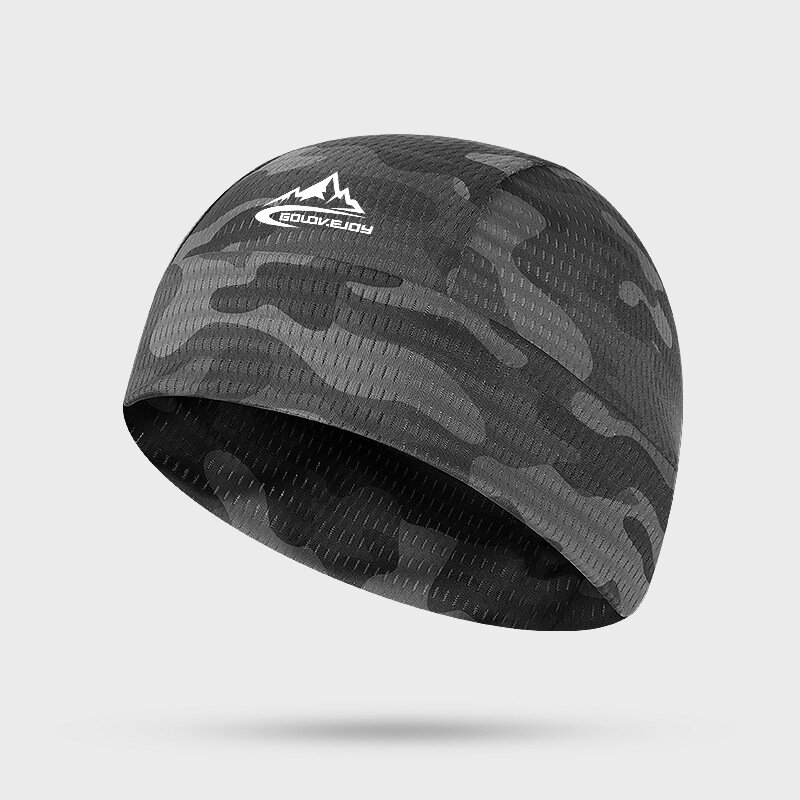 Topi Tengkorak Pendingin Topi Olahraga Lari Bersepeda Bersirkulasi Keringat Lapisan Helm Topi Hiking Luar Ruangan Nyaman Topi Cepat Kering