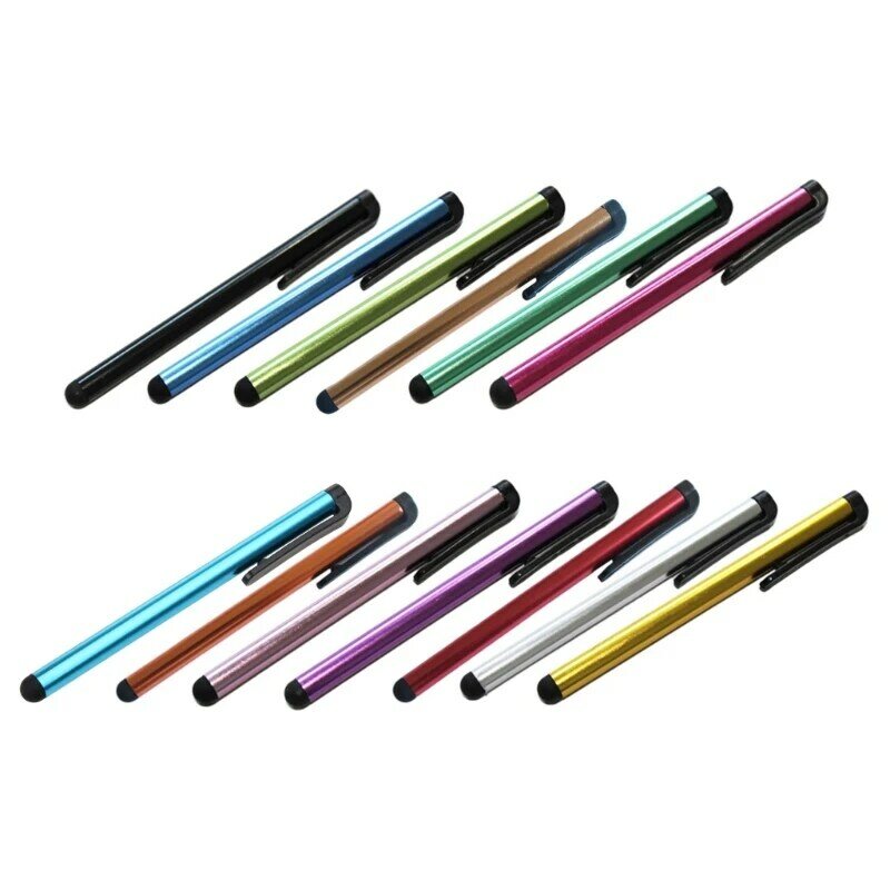 قلم رصاص بالسعة المحمولة لشاشة تعمل باللمس القلم لباد قلم رصاص كليب تصميم العمل بسلاسة دقيقة الكتابة الشاشة-الأصدقاء