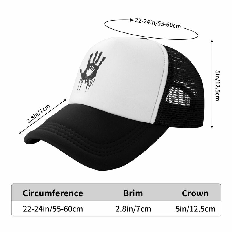 Hand Baseball Cap Death Stranding Sam Game Mesh Net Hat For Men Women Stylish Trucker Hats Snapback Peaked Caps
