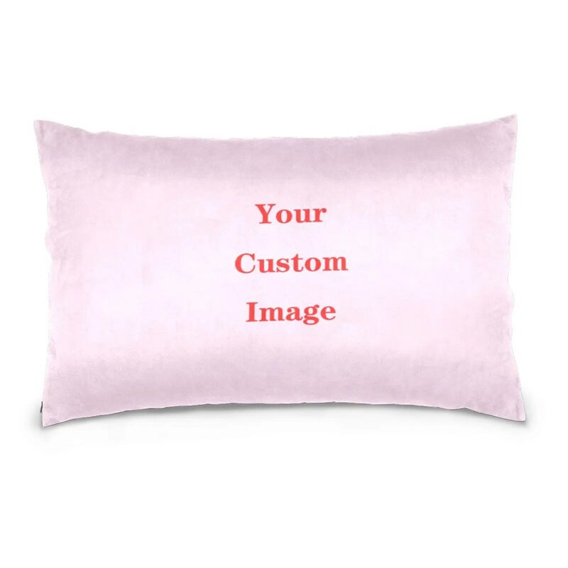 Custom Pillowcase Print Multi size Custom Image Gift Pillow Case Bedding Set Sofa Pillow Cover Envelope Home Decor Dropshipping