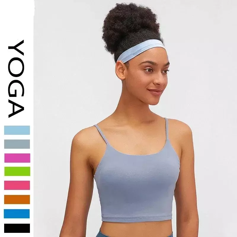 Yoga Sports Hair Band para Homens e Mulheres, Alta Elástica, Monocromática, Absorção de Umidade, Corrida ao Ar Livre, Fitness