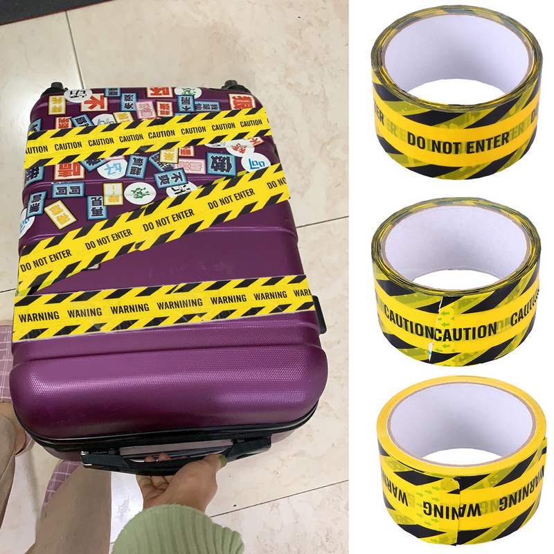 Duct Tape Warning Safety Stripes Floor Water Proof Self Adhesive Sticker Masking