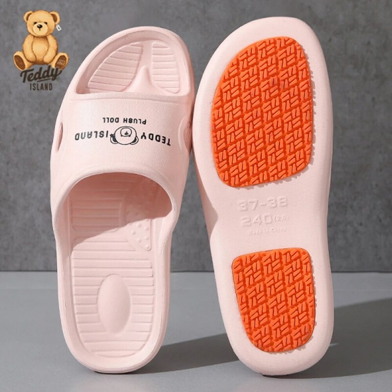 Women's Slippers New Fashion Summer  Lightweight Home Bathroom Slippers Comfortable Massage Couple Indoor Slippers Shower Shoes