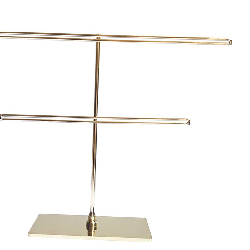 Tas Portemonnee Metalen Display Stand Tafelblad Sieraden Organizer Voor Hangende Hanger