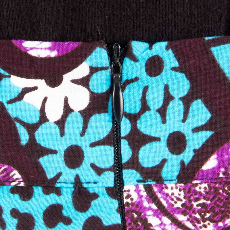 Pantalones cortos de playa para mujer, Shorts informales personalizados, 2024 algodón, estampado de Batik, estilo africano, A722108, 100%