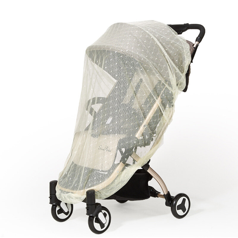 Novo carrinho de bebê universal mosquiteiro net pushchair inseto escudo malha segurança ao ar livre capa de malha do bebê acessórios