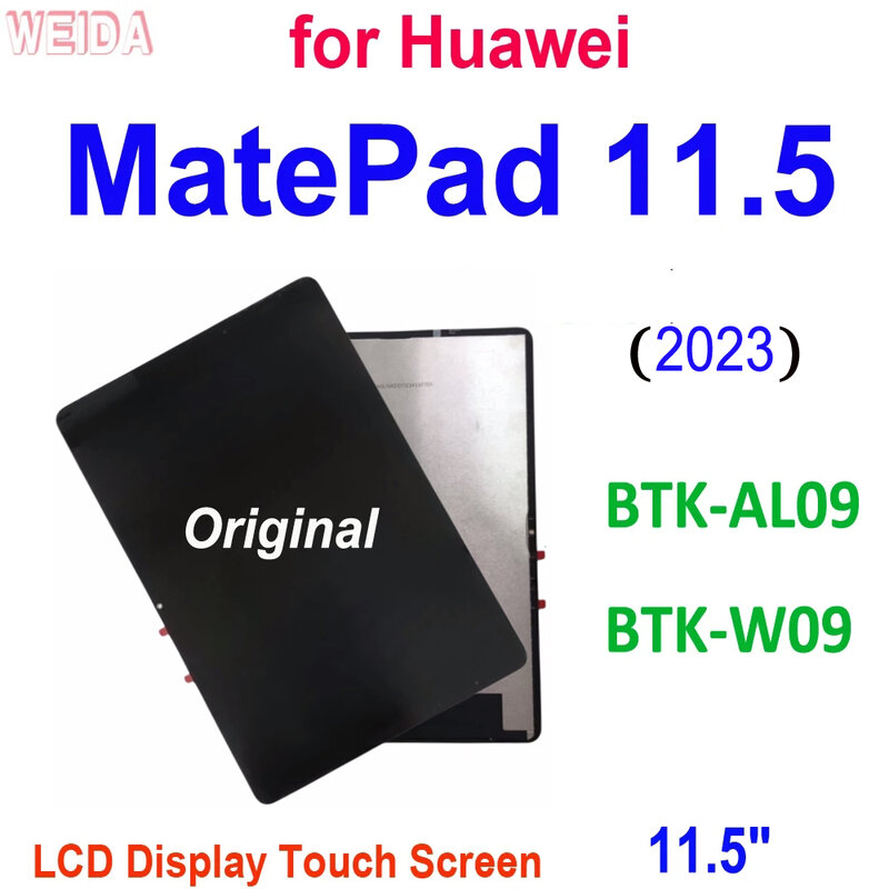 11.5" Original LCD for Huawei MatePad 11.5 2023 LCD BTK-AL09 BTK-W09 LCD Display Touch Screen Digitizer Assembly Replacement
