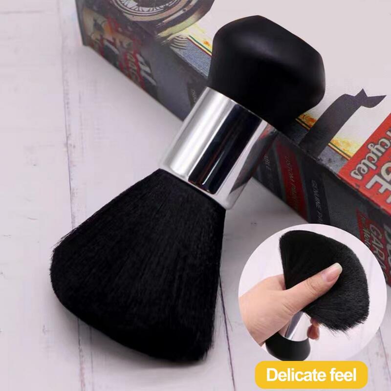 1PC Soft Neck Face Duster Barber Black Beard Brushes Hair Cleaning Hairbrush Salon Cutting Hairdressing Styling Makeup Tools