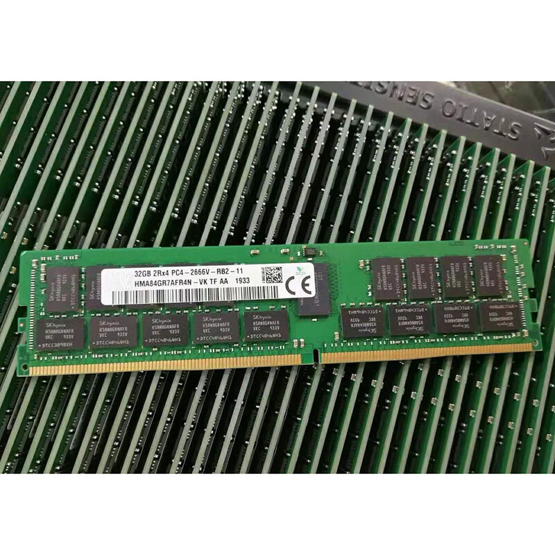 1 pz per SK Hynix RAM 32G 32GB DDR4 2666 ECC REG 2 rx4 PC4-2666V memoria Server nave veloce di alta qualità