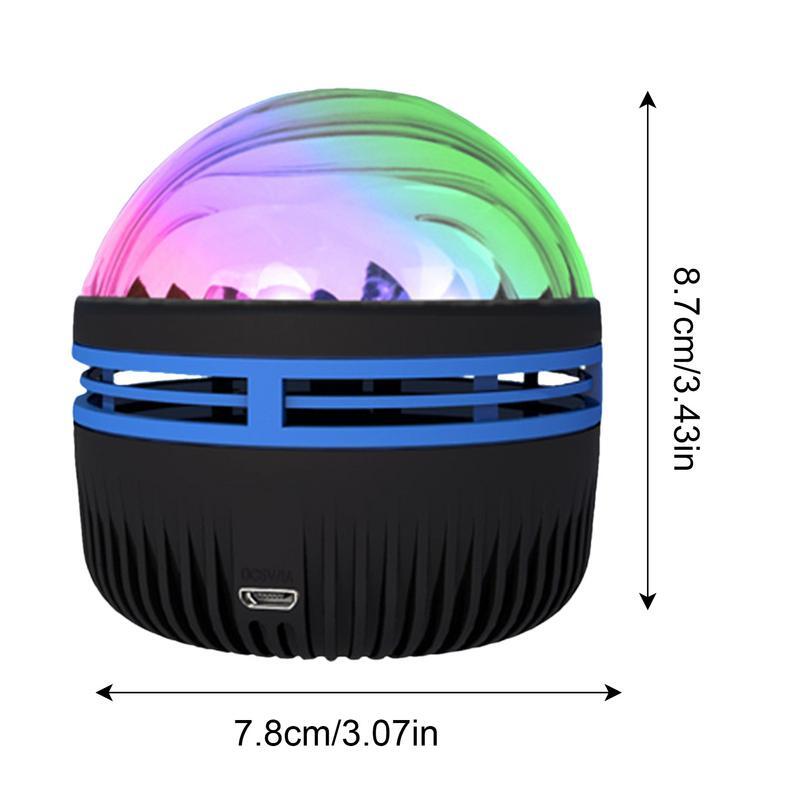 Projecteur LED Galaxy avec télécommande, veilleuse à 14 effets de lumière, intensité variable, USB, océan