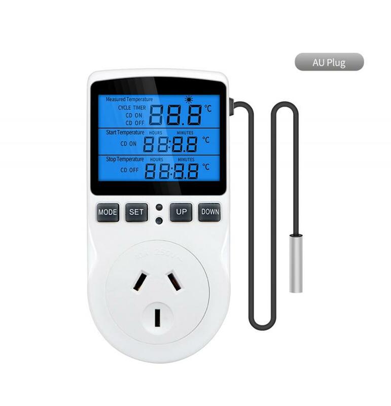 Xiaomi Timer Sockel Thermostat Multifunktions-Temperatur regler Steckdose mit Timer Schalter Sensor Sonde Heizung Kühlung
