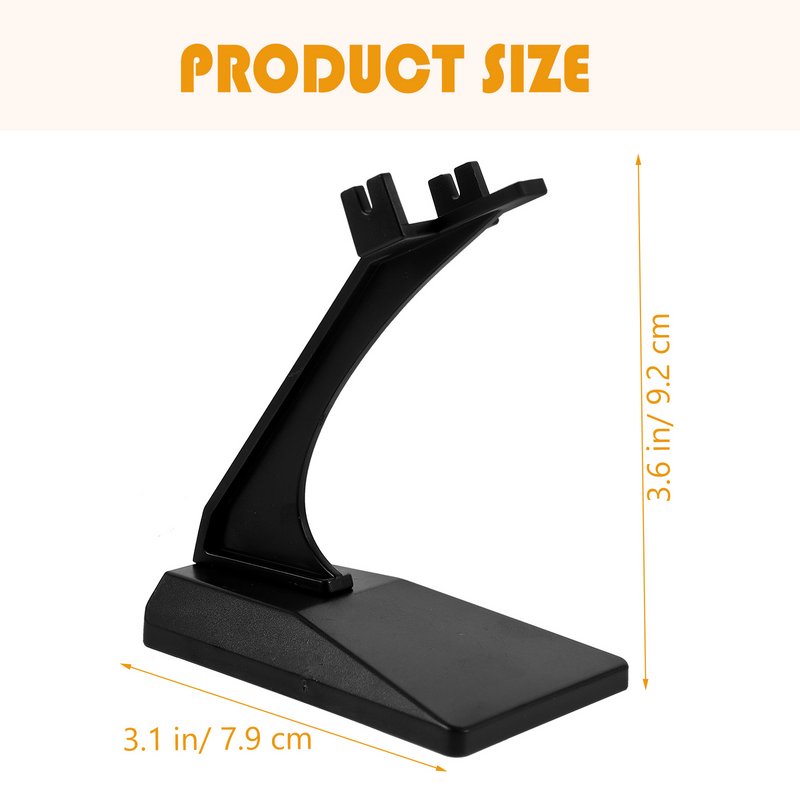 2 Pcs Bracket Roomdecor Display Stand Airplane Portable for Aircraft Model Support Plastic Showing