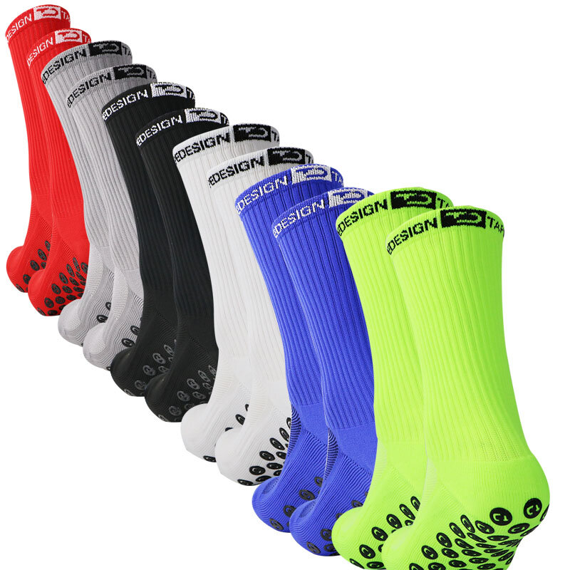 Calcetines deportivos antideslizantes para hombre, medias de fútbol para ciclismo, talla 38-45