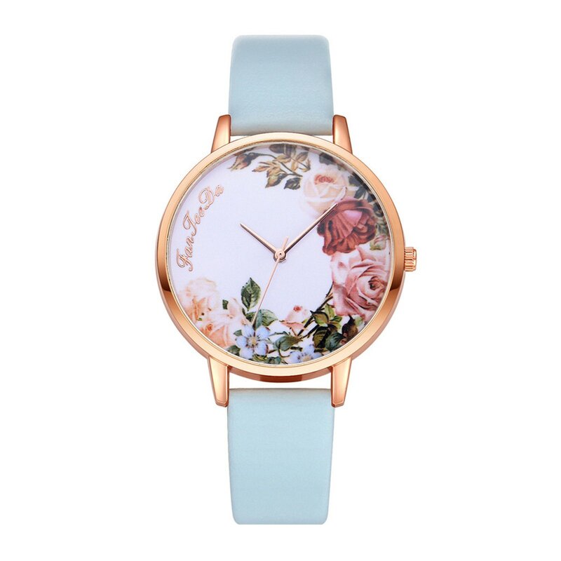 Relógio de pulso quartzo aço inoxidável feminino, impermeável, preciso, elegante