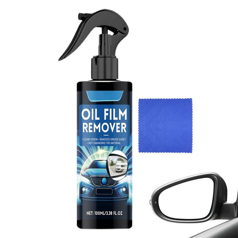 Removedor de película de aceite de vidrio automotriz, limpiador de película de aceite de vidrio, solución de limpieza versátil, accesorios para automóviles, 100ml