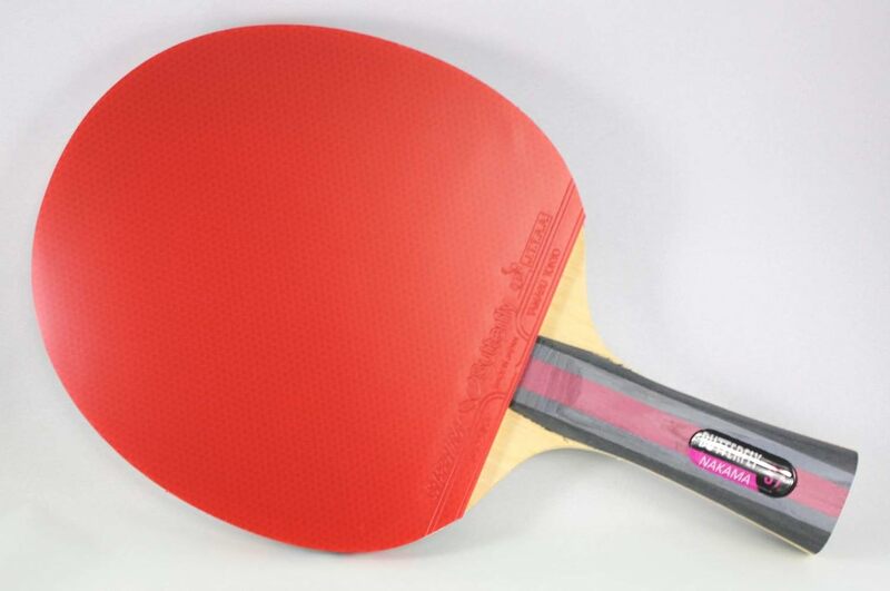 Nakama S-7 Table Tennis Racket \u2013 Professional ITTF Approved  Ping Pong Paddle \u2013 Sapphira Table Tennis Rubber and Thick