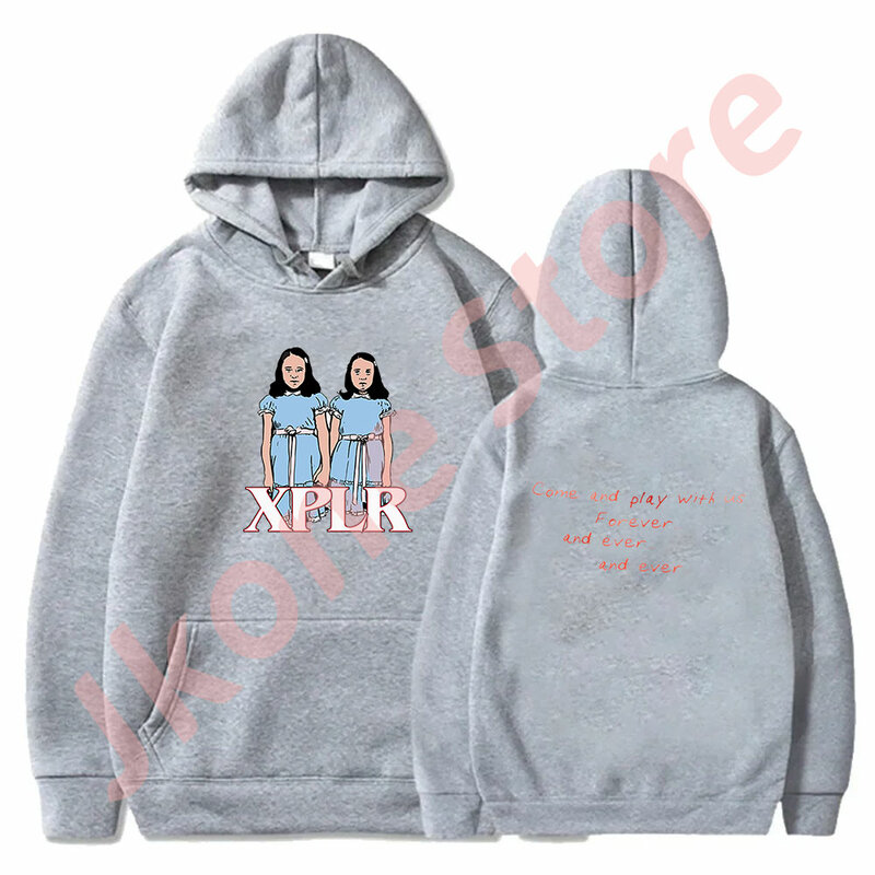 Sam dan Colby XPLR The Twins hoodie baru Logo Merch Cospaly busana Pria Wanita Kasual kaus