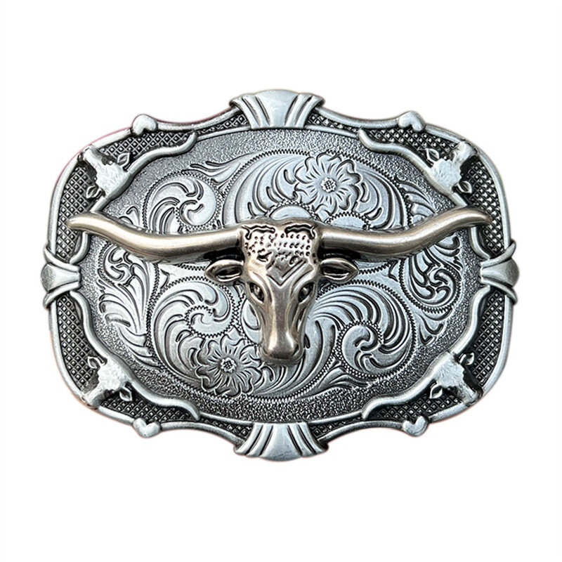 Taurus head belt buckle Western cowboy europa e America