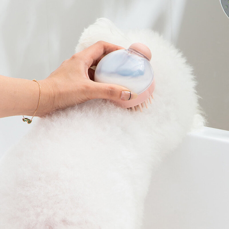 Silikonowa główka szamponu masaż głowy szczotka szczotka do ciała mycie włosów grzebień kąpielowy Spa dodać płyn do kąpieli przybory kosmetyczne wygodnej