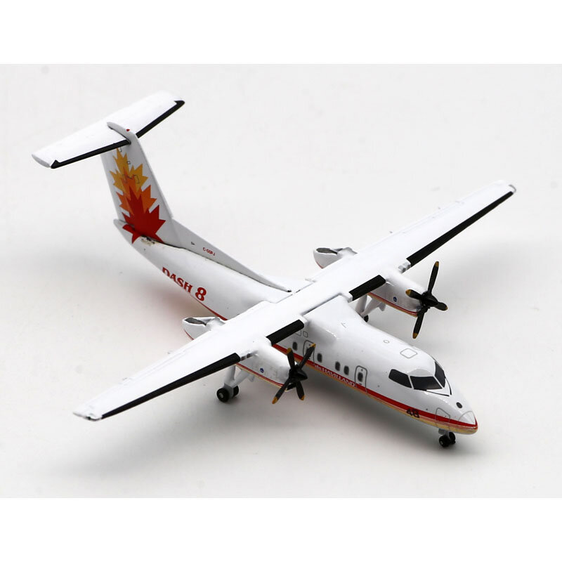 هدية طائرة قابلة للتحصيل من JC Wings ، نموذج طائرة دييكاست C- GGPJ ، 1: fde havillanda Dash لون منزل كندا 8-q100 ، lh4292