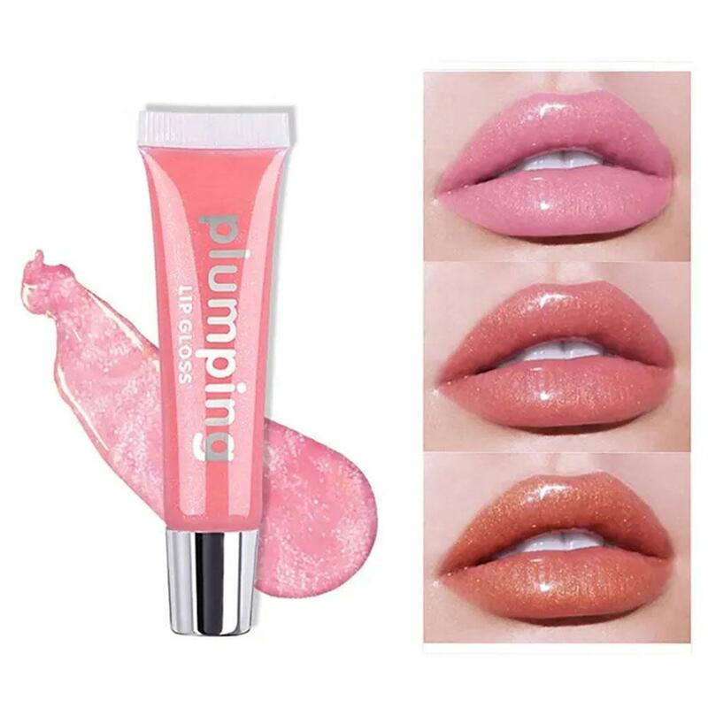 Instant Volumising Lips Plumper Repairing Reduce Lip Fine Lines Mask Long Lasting Moisturizer Care Lip Oil Sexy  Fruit Lip Balm