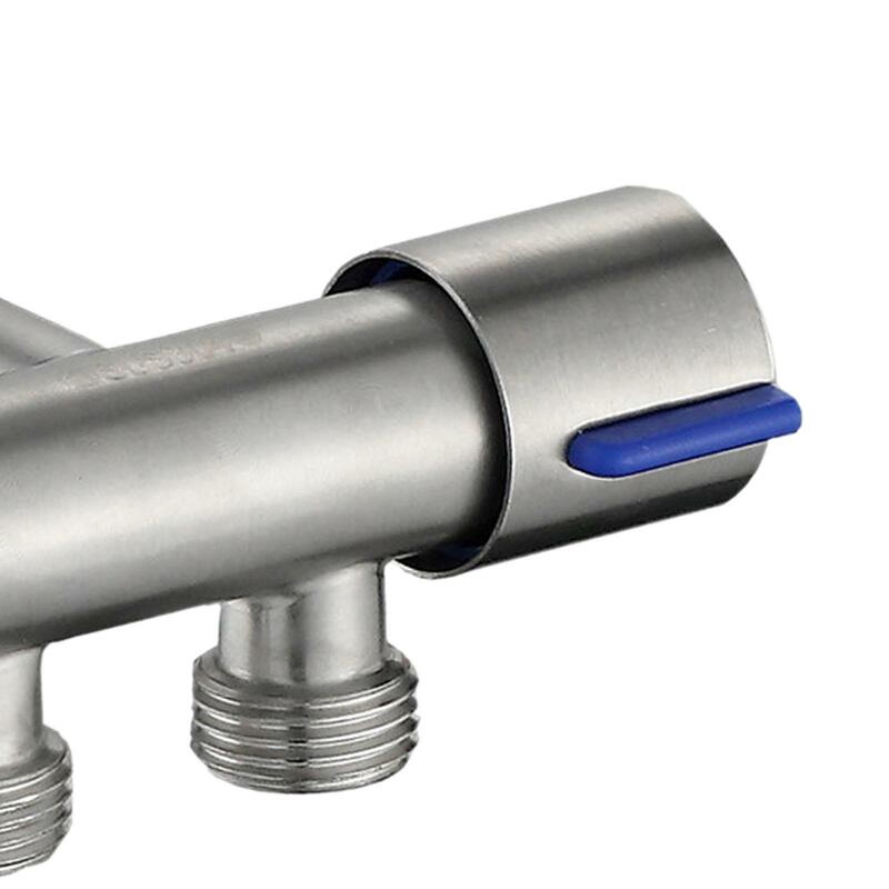 Deviatore del rubinetto valvola deviatrice per doccia Premium in acciaio inossidabile per rubinetto della vasca da bagno