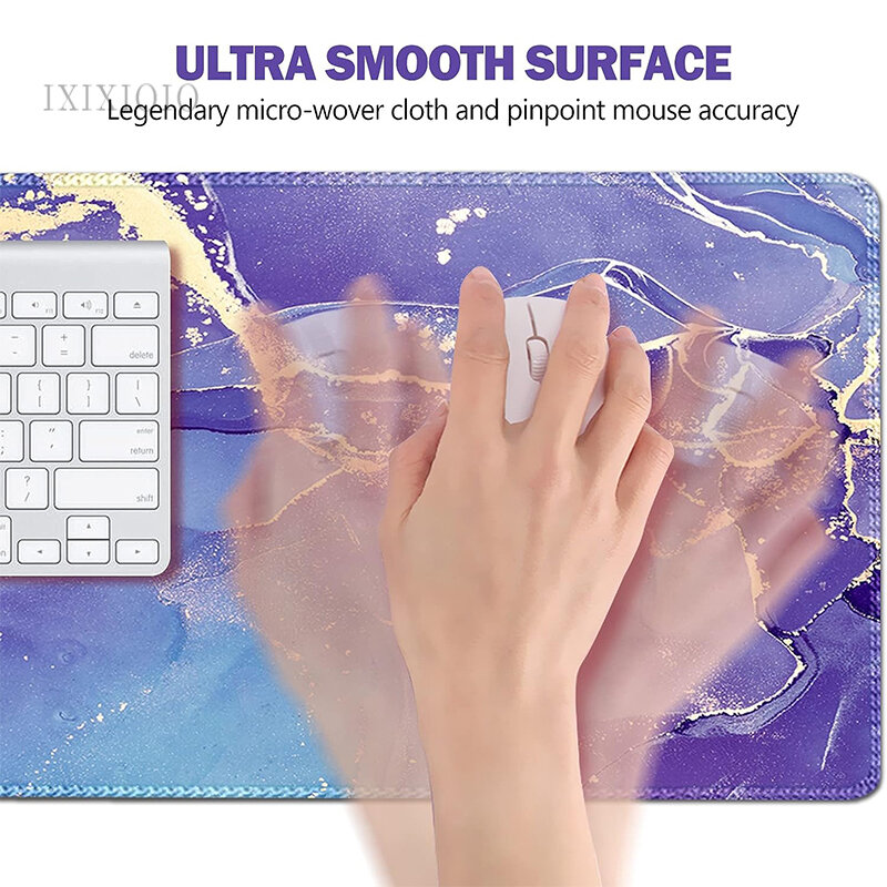 Marble Mouse Pad Gaming XL Custom Computer HD Home Mousepad XXL keyboard pad Non-Slip Natural Rubber Soft Table Mat Mouse Mats