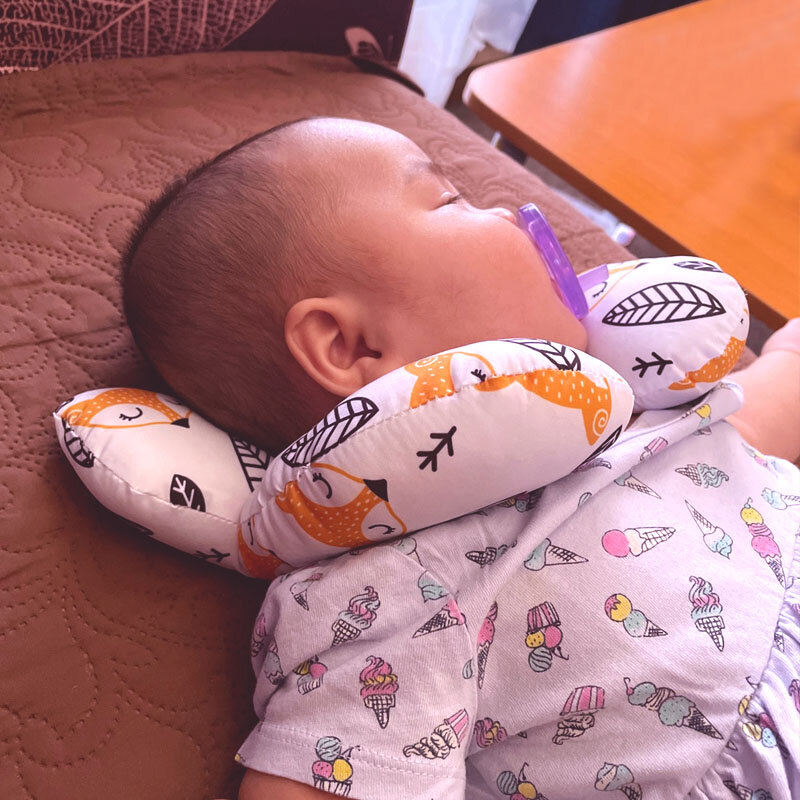 0〜3歳の赤ちゃん用の保護枕,車のシート用,ヘッドサポート,新生児用枕
