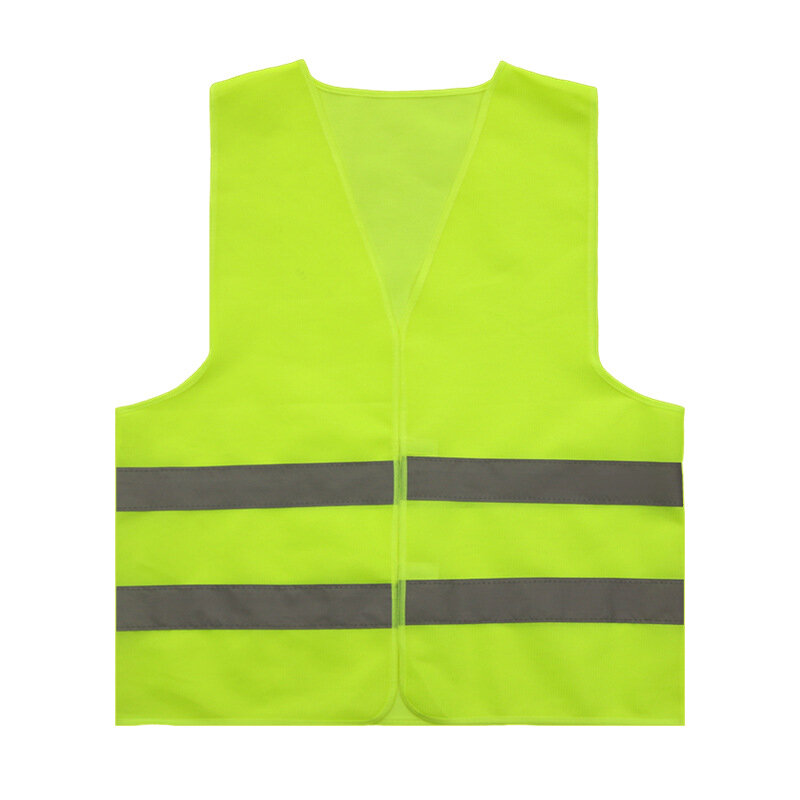1 Pc Reflective Strip Vest Car Emergency Fluorescent High Visibility Safety Vest Motorcycle Jackets Reflective Clothing Hi-Vis