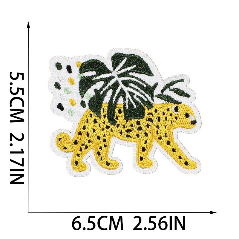 2024 New Embroidery Patch DIY Art Sun Butterfly Stickers Adhesive Badges Iron on Patches Cartoon Emblem Cloth Bag Accessories