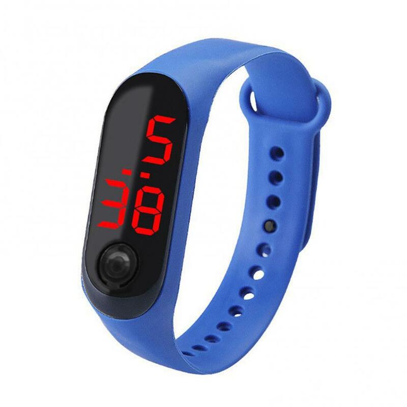 Zegarek dla dzieci dzieci oglądają Sport LED cyfrowy zegarek studencki chłopcy dziewczyny elektroniczne zegarki cyfrowe bransoletka miękkie zegarki