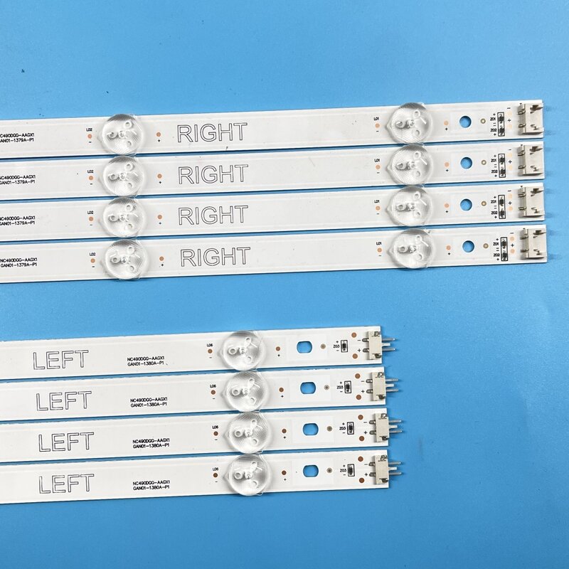 Les lampes LED du nouveau téléviseur NC490DGG-AAGX1 GAN01-1379A-P1 bandes de rétroéclairage GAN01-1380A-P1 NC490DGG-AAGX1 GAN01-1533A-P1 GAN01-1532A-P1