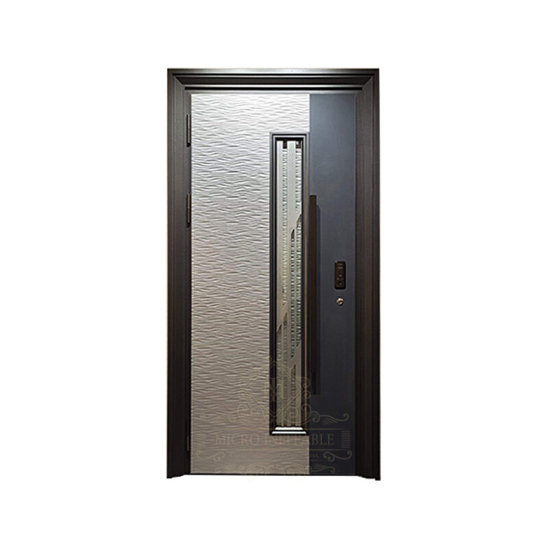 ステンレス鋼のホームドア,外部金属製のドア