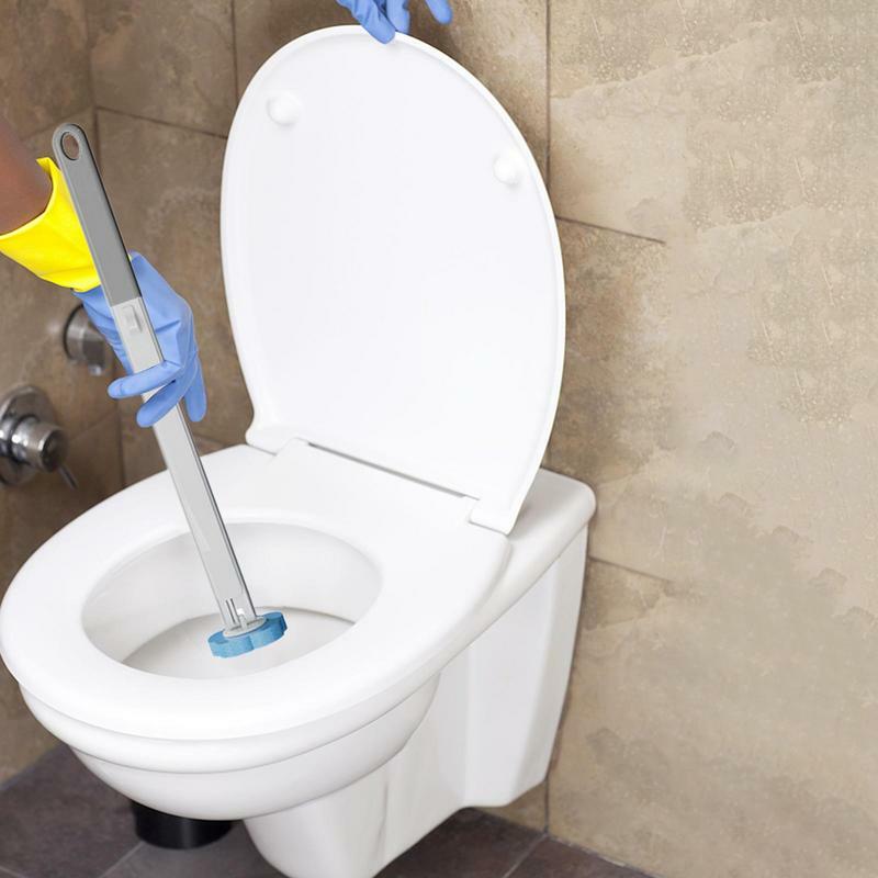 Scopino per wc scopino per bagno porta scopino per wc sistema di spazzole per la pulizia del bagno a 360 gradi Scrubber per wc portatile per la casa