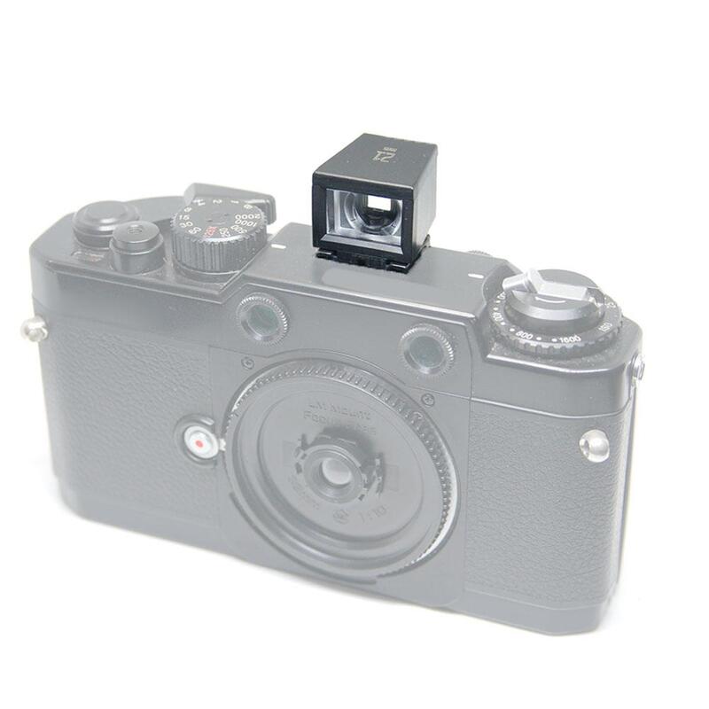 Leica X 시리즈 및 기타 카메라 액세서리 용 Ricoh GR 용 범용 광학 뷰 파인더 28mm 35mm 레인지 파인더