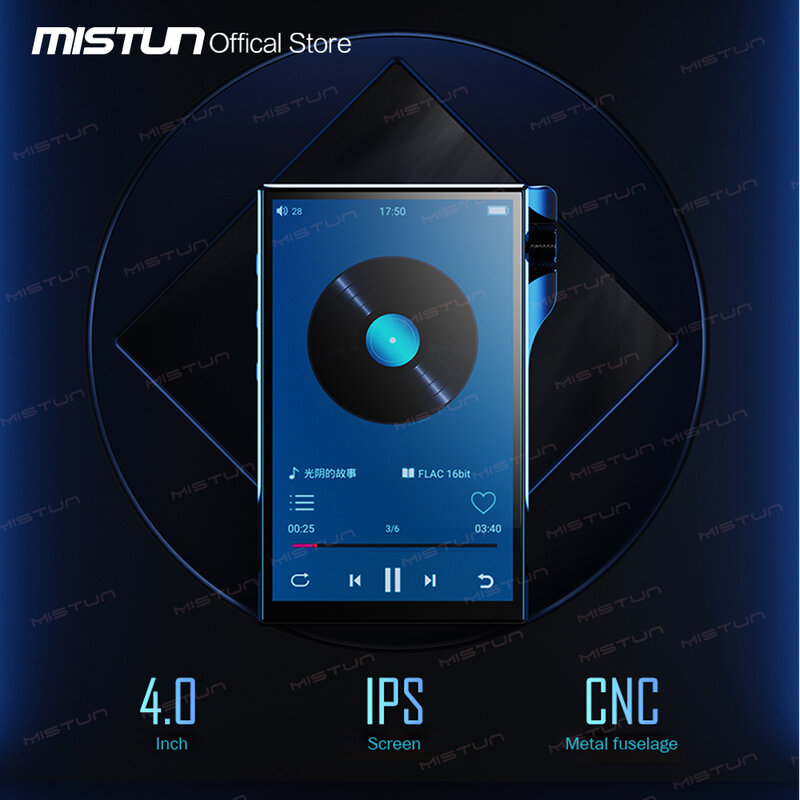 Hi-res Music Player ESS decodecodifica DAC MQA DAP FLAC APE Andriod5.1 DSD HiFi Lossless MP3 Music Player Bluetooth WiFI