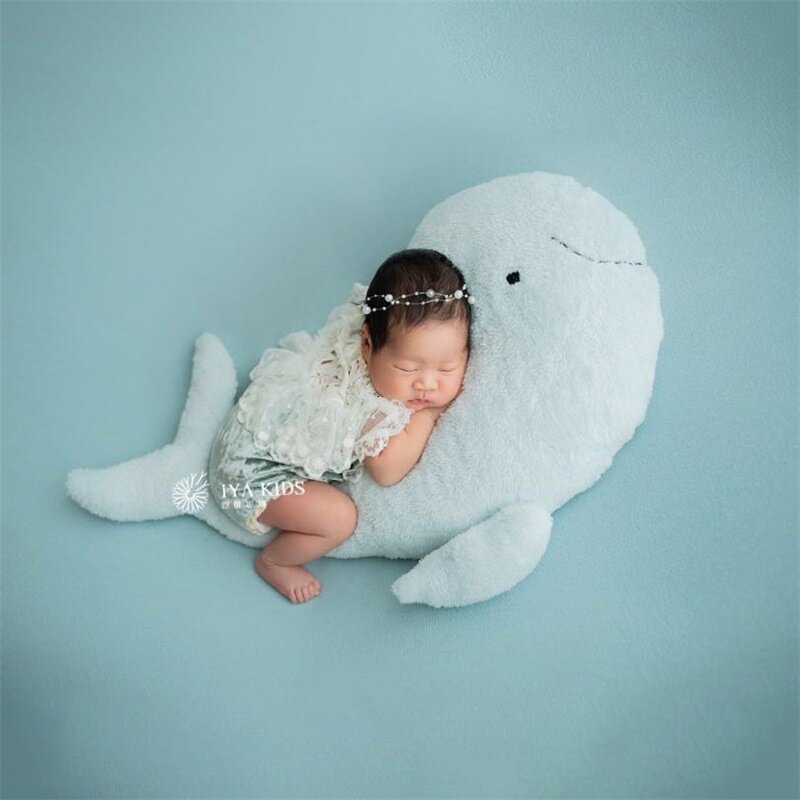 Puntelli per fotografia neonato peluche animale coniglietto bambola in posa cuscino per foto Studio fotografico tappetino fotografico