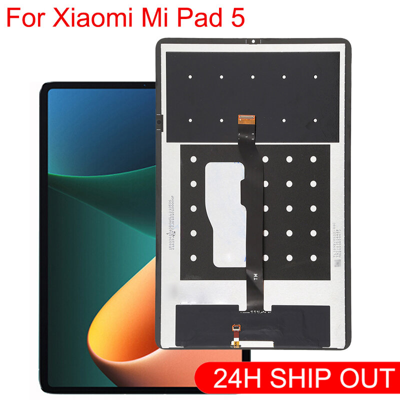 Tela LCD para Xiaomi, Painel de Toque, Montagem Digitador, Sensor de Vidro, 11 polegadas, Xiaomi Mi Pad 5 Pro, Mi Pad5, 21051182G, Novo