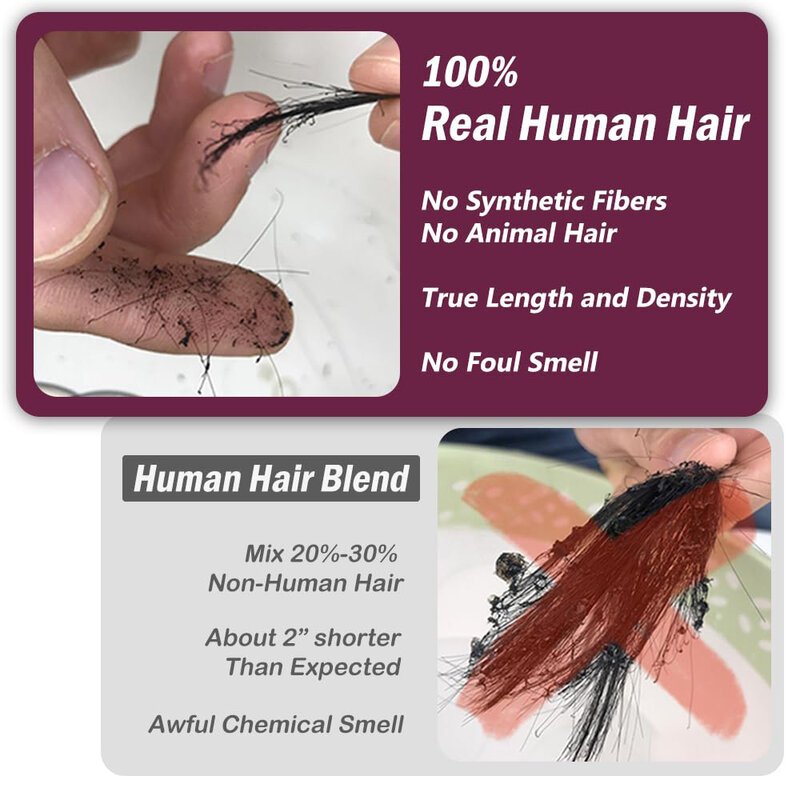 Наращивание волос на клипсе, настоящие человеческие волосы, волнистые накладные волосы, необработанные волосы без повреждений, двойные пряди, толстые и мягкие волосы