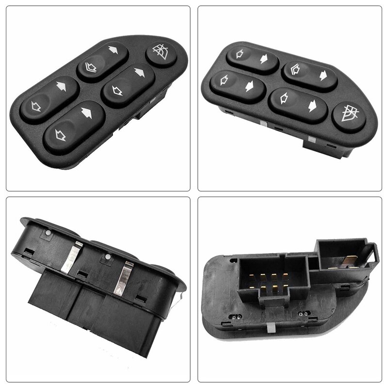 2X New Power Master Window Control Switch Fit For Ford Ranger Fiesta Ecosport 2004-2008 7S6514529AA