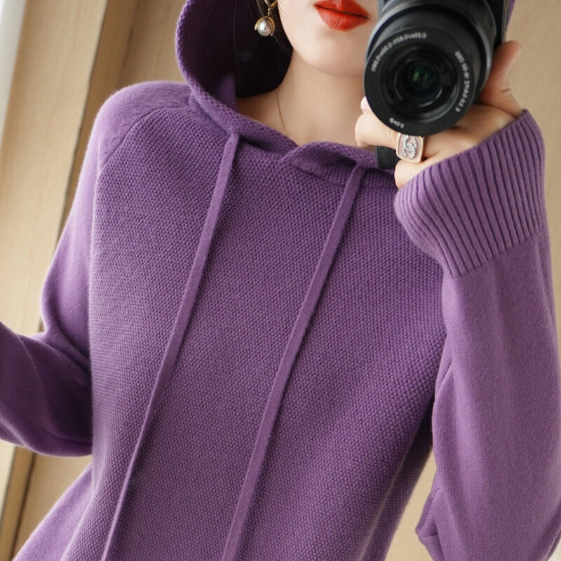 2023 Nieuwe Winter En Herfst Vrouwen Lange Mouw Warme Fleece Pullovers Hoodies Jassen Dames Warme Sweatshirts