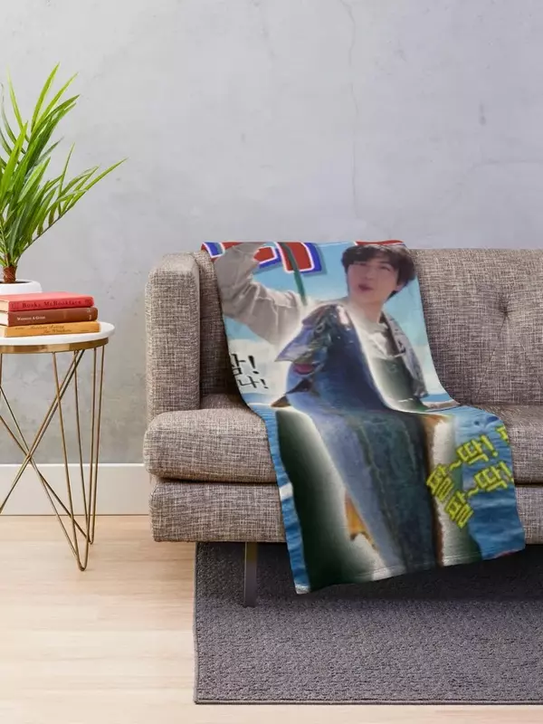 Manta de tiro Super Tuna by Jin para niños, cama de verano, mantas de moda